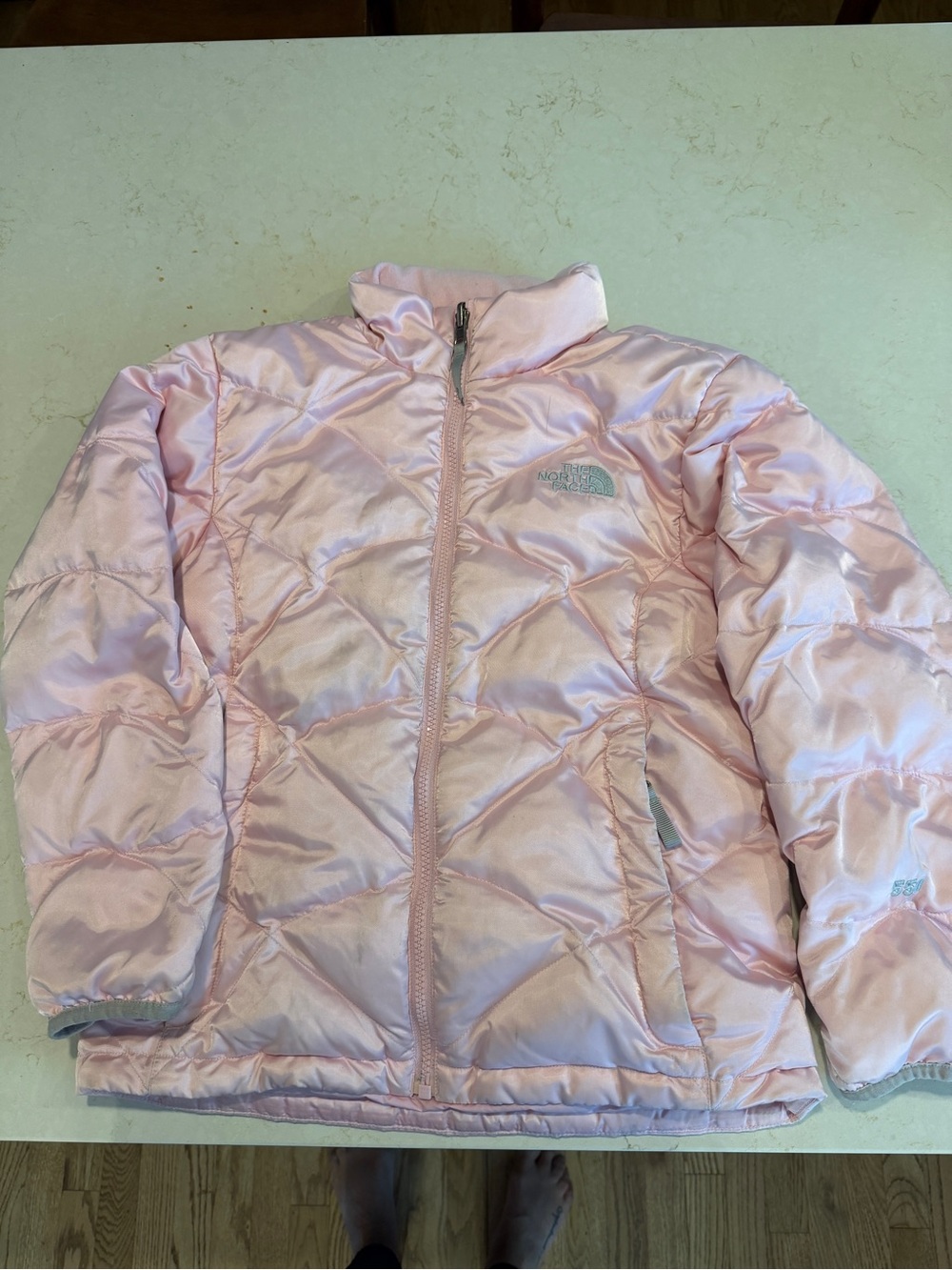 The North Face Girls' Pink Puffer Jacket